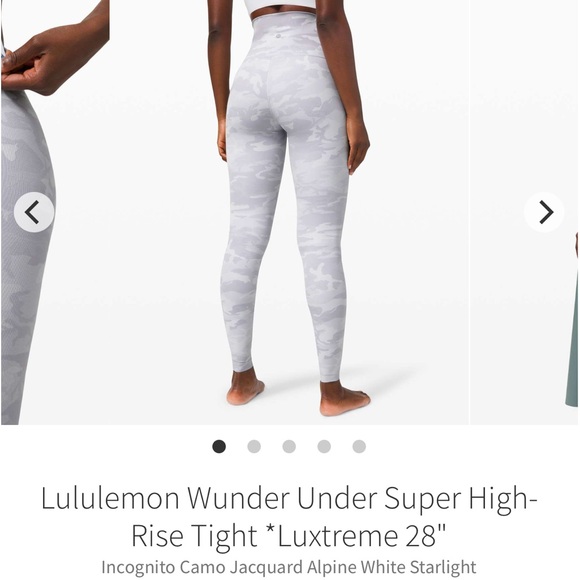Lululemon Wunder Under Super High Rise Tight Luxtreme 28” - Picture 2 of 7